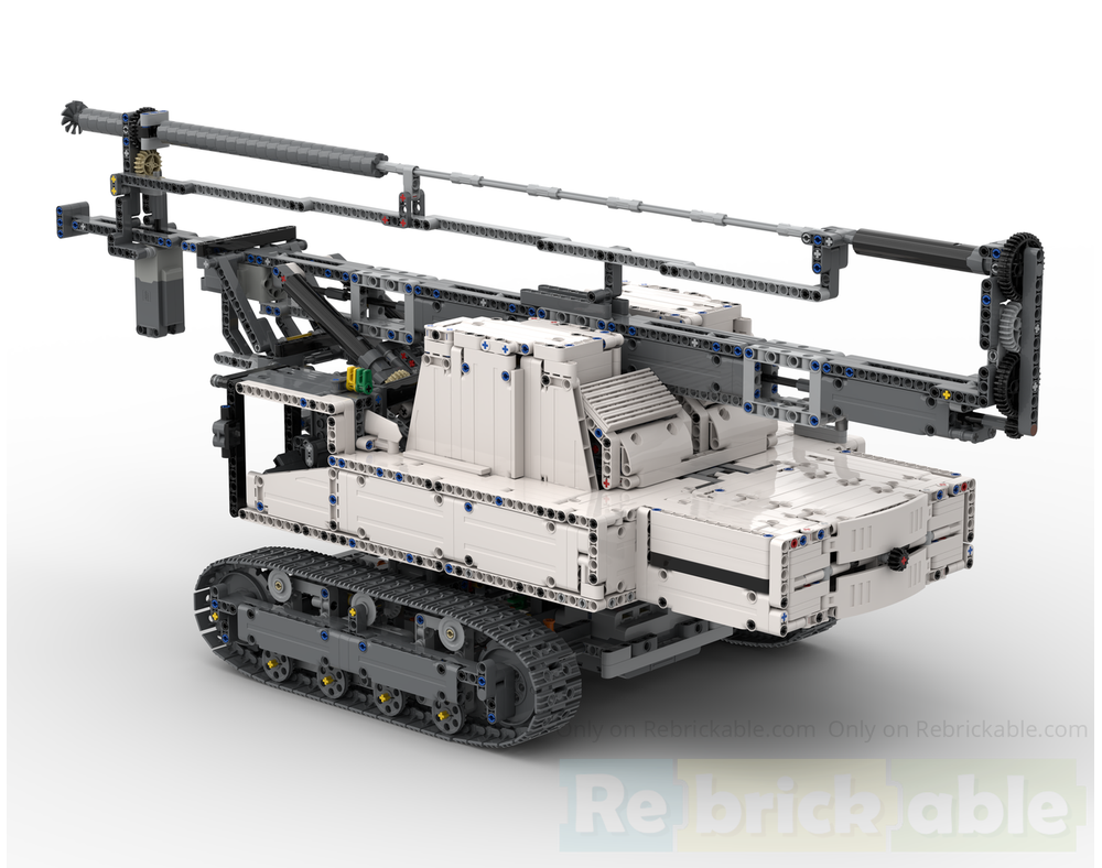 LEGO MOC Liebherr LB Rotary Drilling Rig (42100 Alternate) by ...