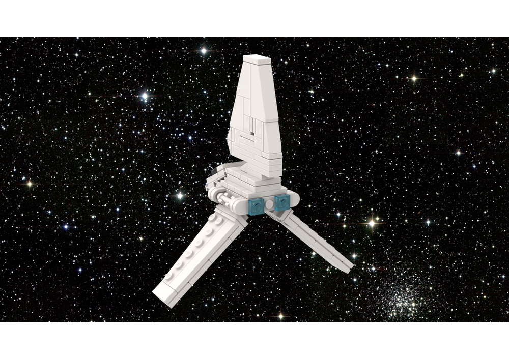 LEGO MOC Lambda-Class T-4a Shuttle by ChzHd | Rebrickable - Build with LEGO