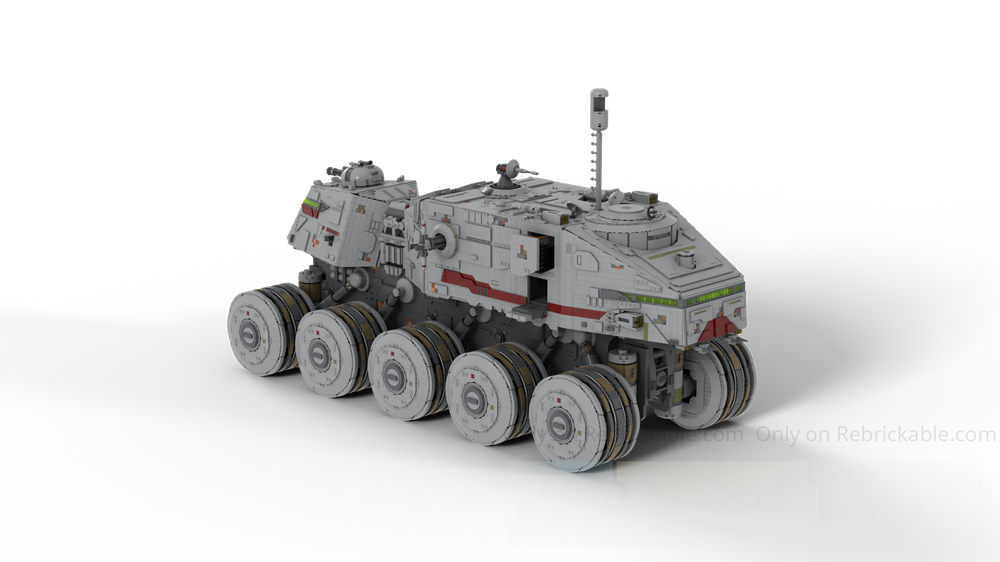LEGO MOC-246665 HAVw A6 Juggernaut/Turbo Tank Minifigure Scale by