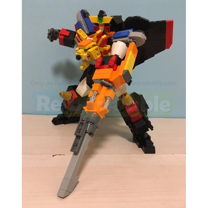 LEGO MOC-246674 MF-016 King of Braves 勇者王 GaoGaiGar by TheLegoGuy31 ...
