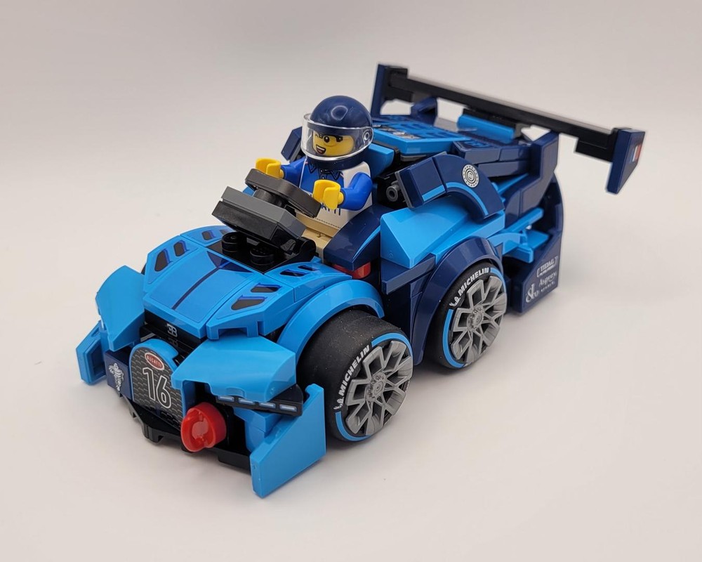 LEGO MOC-246688 Tooned Bugatti Vision Gran Turismo by ford4thot