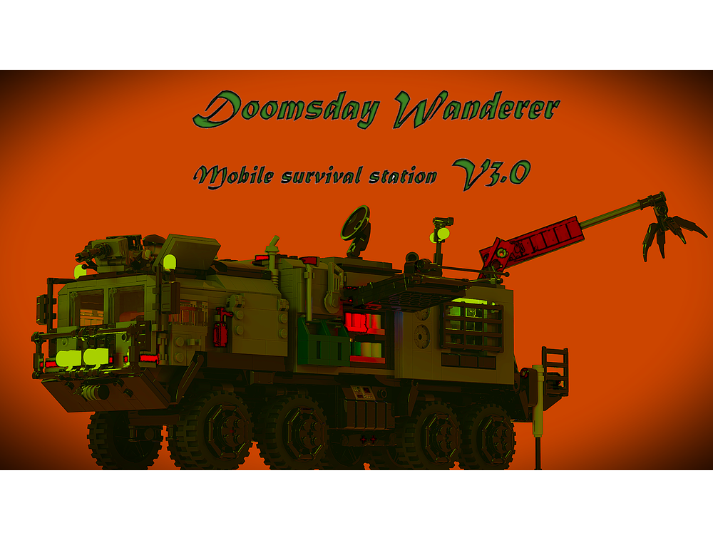 LEGO MOC-246718 Doomsday Wanderer V3.0 by Hippocampus Revolution ...