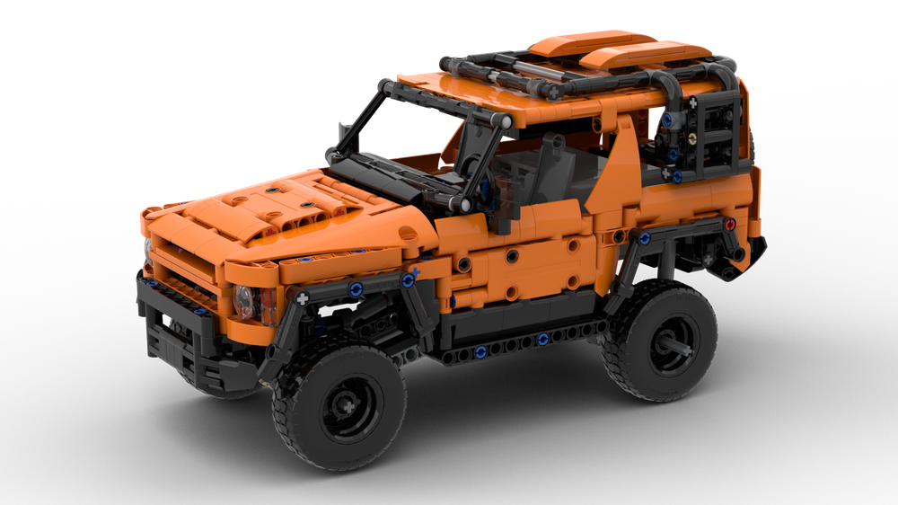 LEGO MOC-246749 Land Rover Defender by stily | Rebrickable - Build with ...