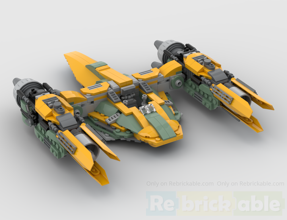 LEGO MOC-246755 Racing Speeder 1 by Darklordofsword | Rebrickable ...