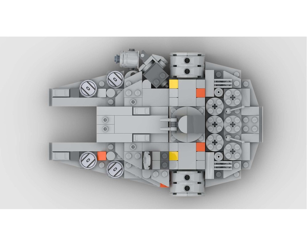 LEGO MOC-246765 Millennium-Falcon Midi Scale – Alternate Build of 75440 ...