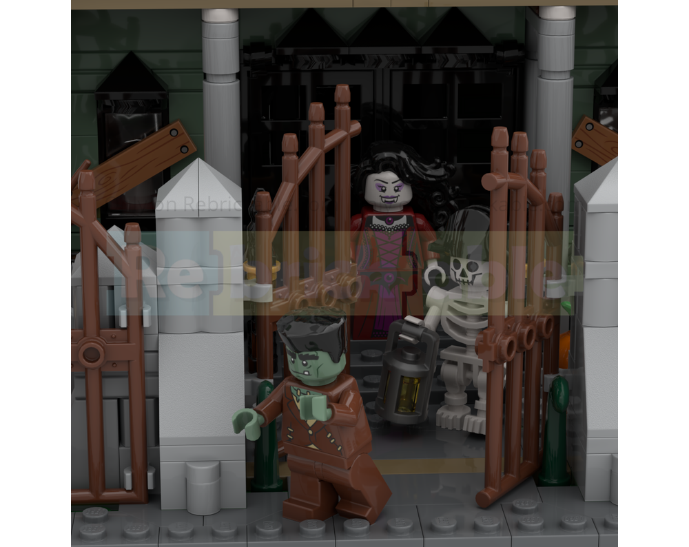 LEGO MOC THE HAUNTED MANSION modular deluxe ediction by ...