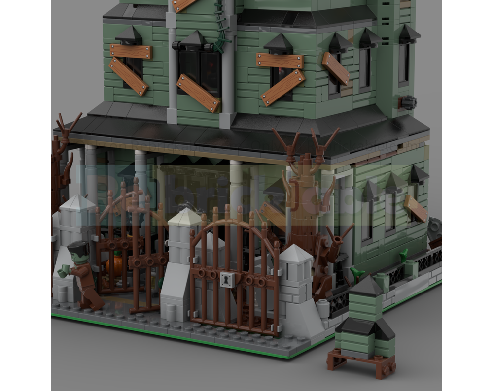 LEGO MOC THE HAUNTED MANSION modular deluxe ediction by ...