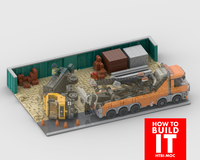 Display for set 60467-1 - Heavy-Duty Recovery Tow Truck with Crane