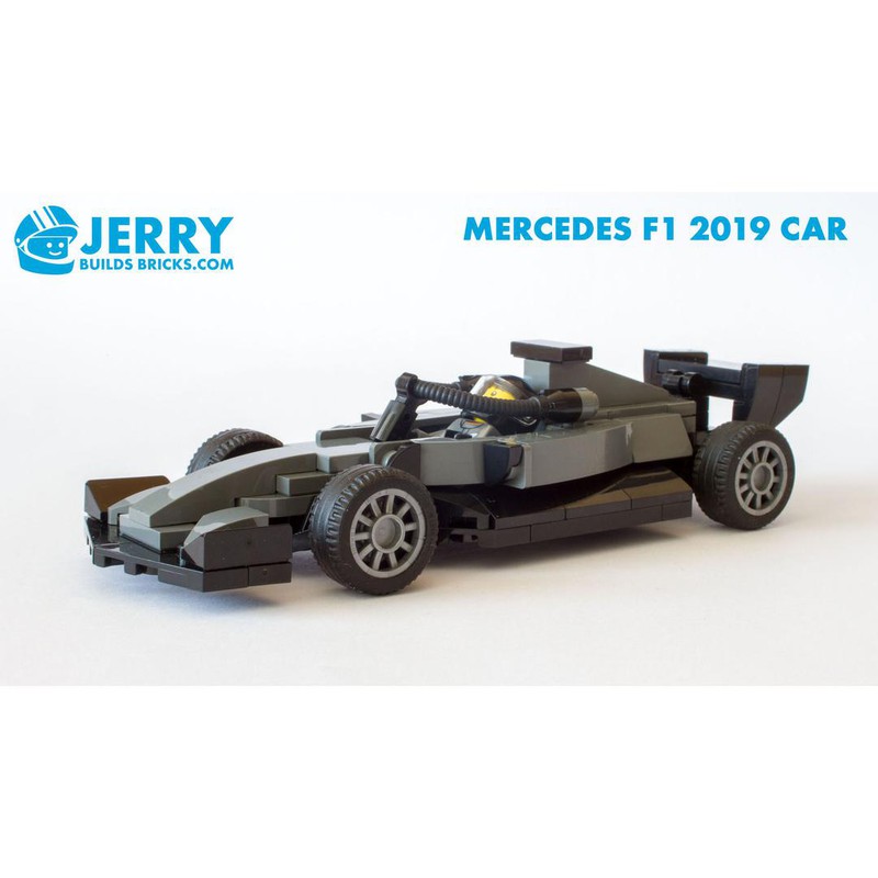 LEGO MOC Mercedes F1 2019 Car by jerrybuildsbricks