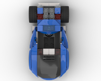 LEGO MOC-246923 77117 - Sonic Roadster by hoppepe | Rebrickable