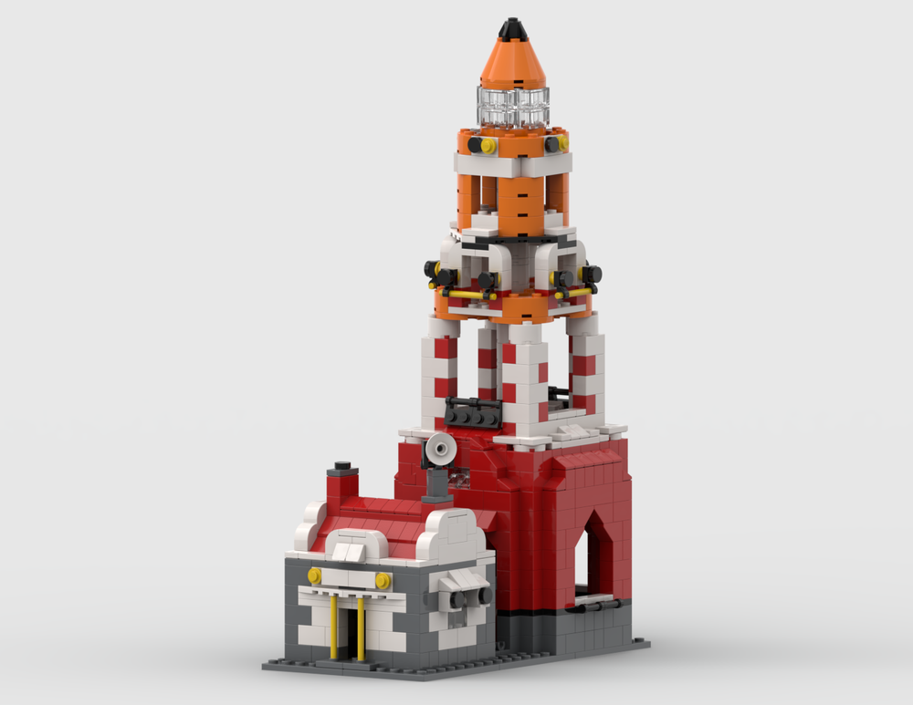 LEGO MOC-246924 Lighthouse with a small house by Daris117 | Rebrickable ...