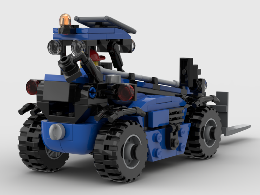 LEGO MOC-246988 Telehandler by kotska261 | Rebrickable - Build with LEGO