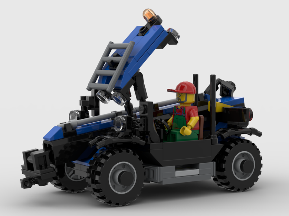 LEGO MOC-246988 Telehandler by kotska261 | Rebrickable - Build with LEGO