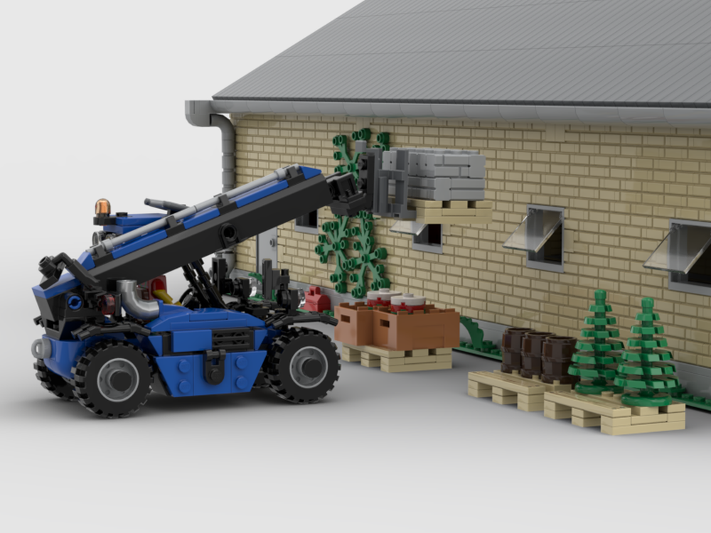 LEGO MOC-246988 Telehandler by kotska261 | Rebrickable - Build with LEGO