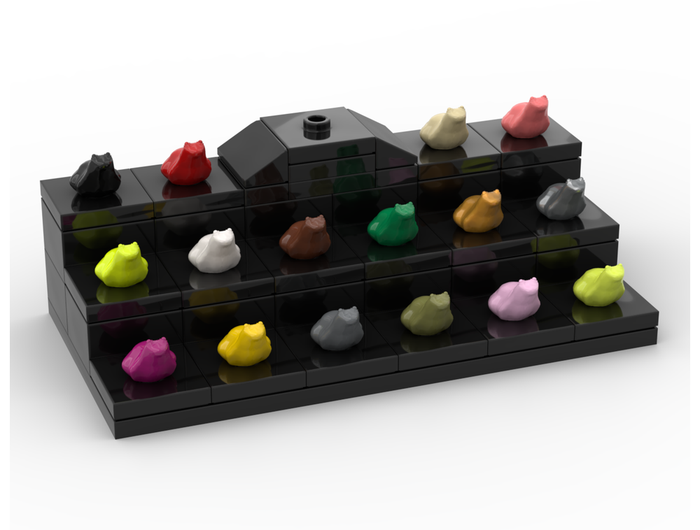 LEGO MOC-247019 Frog Display – CB012 by cfrBernard | Rebrickable ...