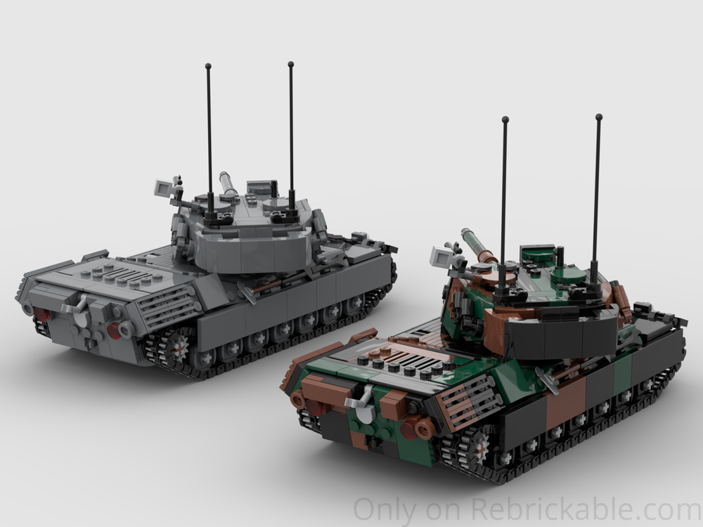 LEGO MOC-247025 Leopard 1A5 by simonelovisa01 | Rebrickable - Build ...