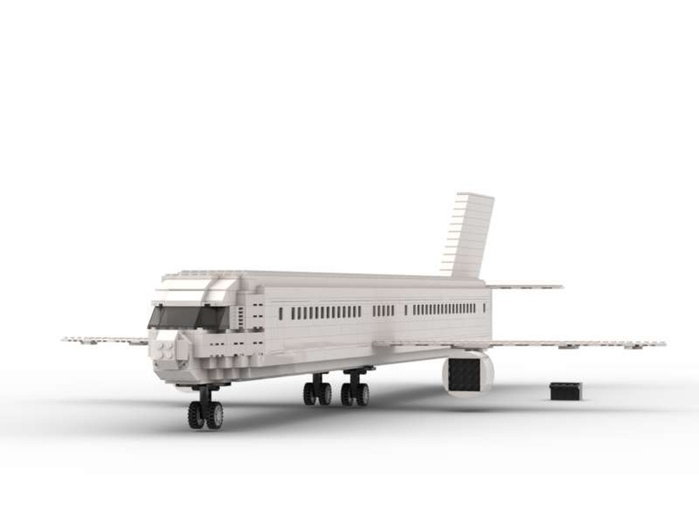 LEGO MOC-247076 airbus a321-231 by Binolu | Rebrickable - Build with LEGO