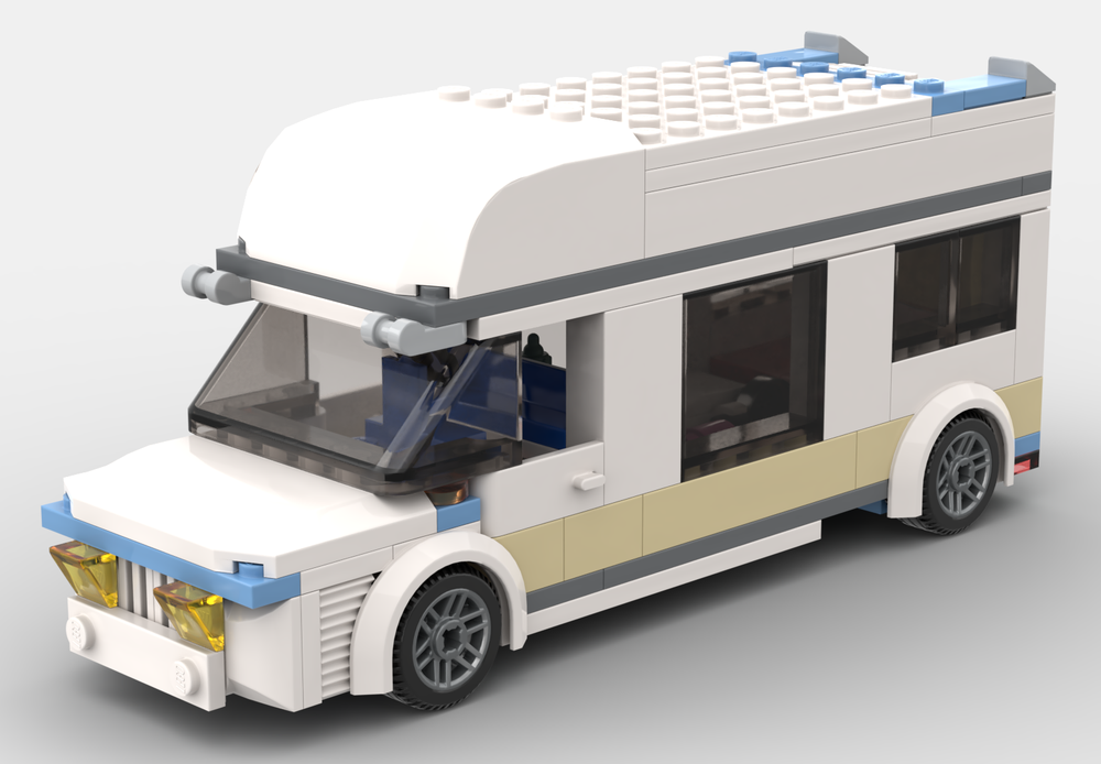 LEGO MOC-247085 Deluxe Camper v02 by The JC1040 | Rebrickable - Build ...