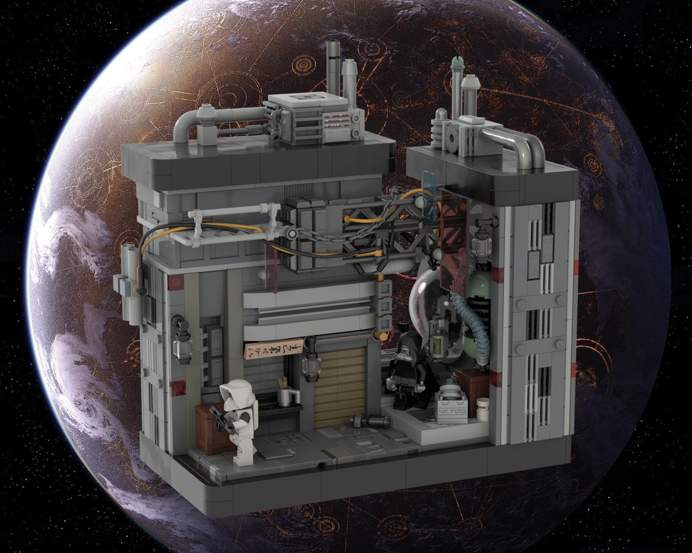 LEGO MOC-247114 Low levels of Coruscant - Diorama MOC by Cinamonroll26 ...