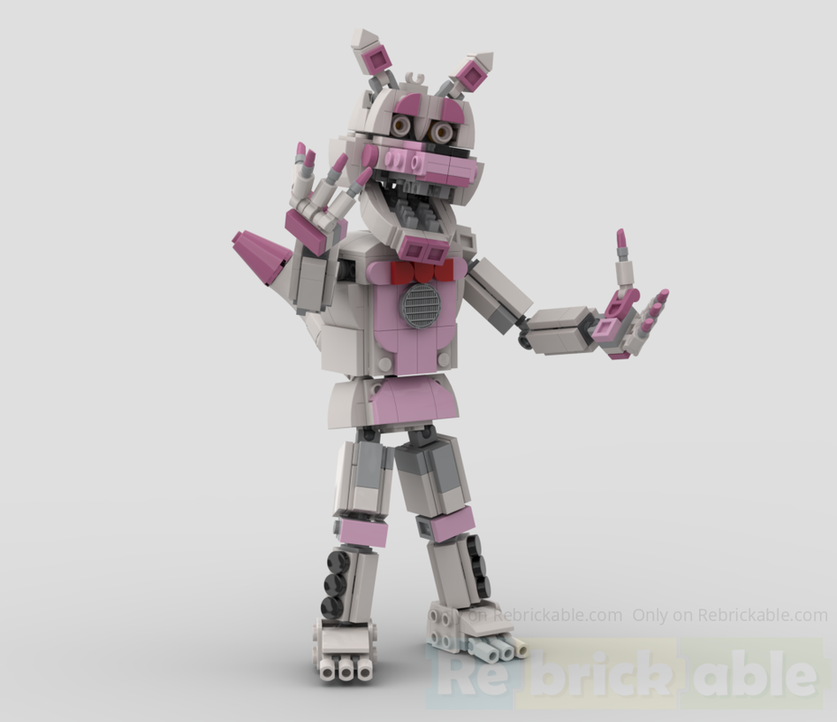 LEGO MOC-247176 Funtime Foxy- Five Nights at Freddy's: Sister Location ...