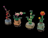Mini Four Gentlemen (Plum, Orchid, Bamboo, Chrysanthemum)