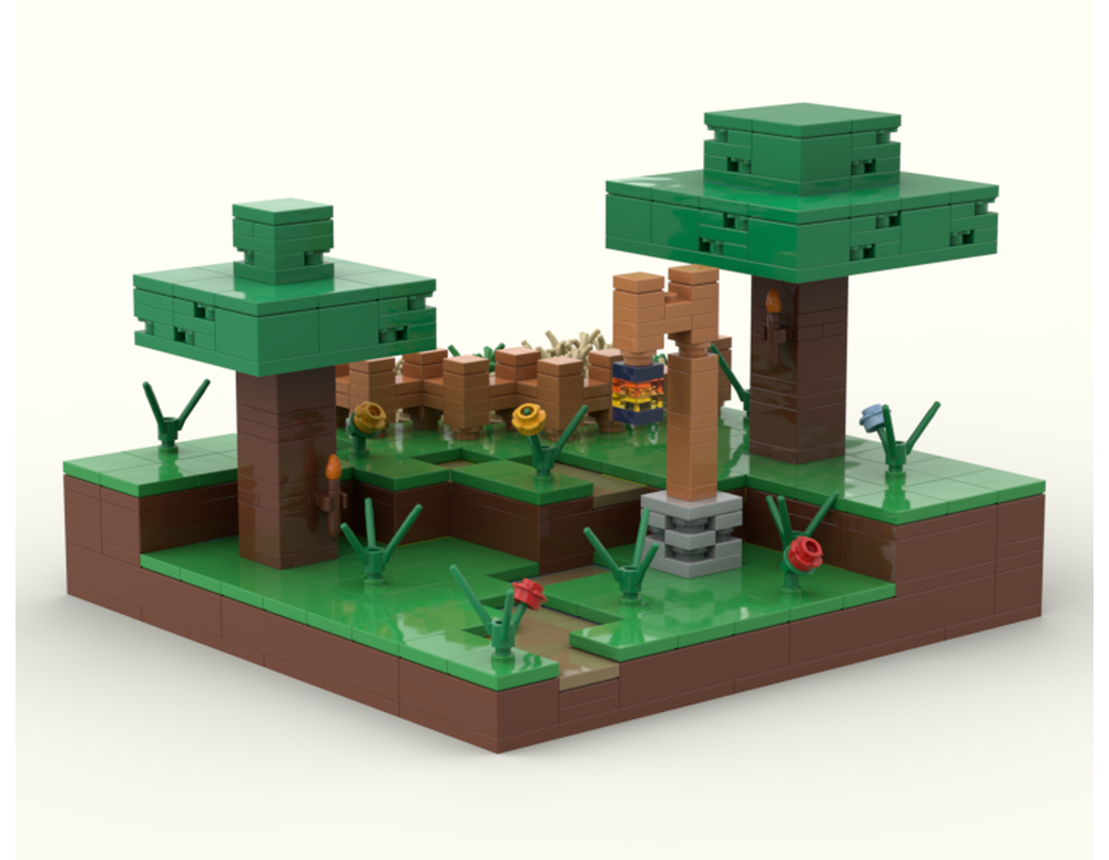 LEGO MOC mine-craft field by Rebel-bricks | Rebrickable - Build with LEGO