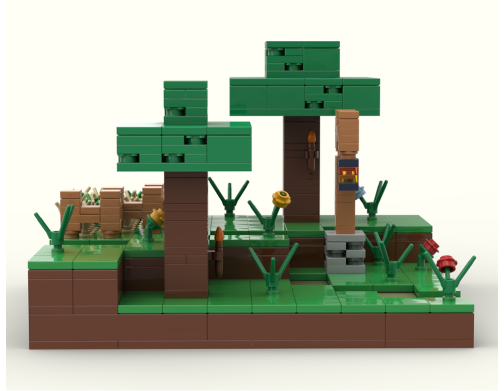 LEGO MOC mine-craft field by Rebel-bricks | Rebrickable - Build with LEGO