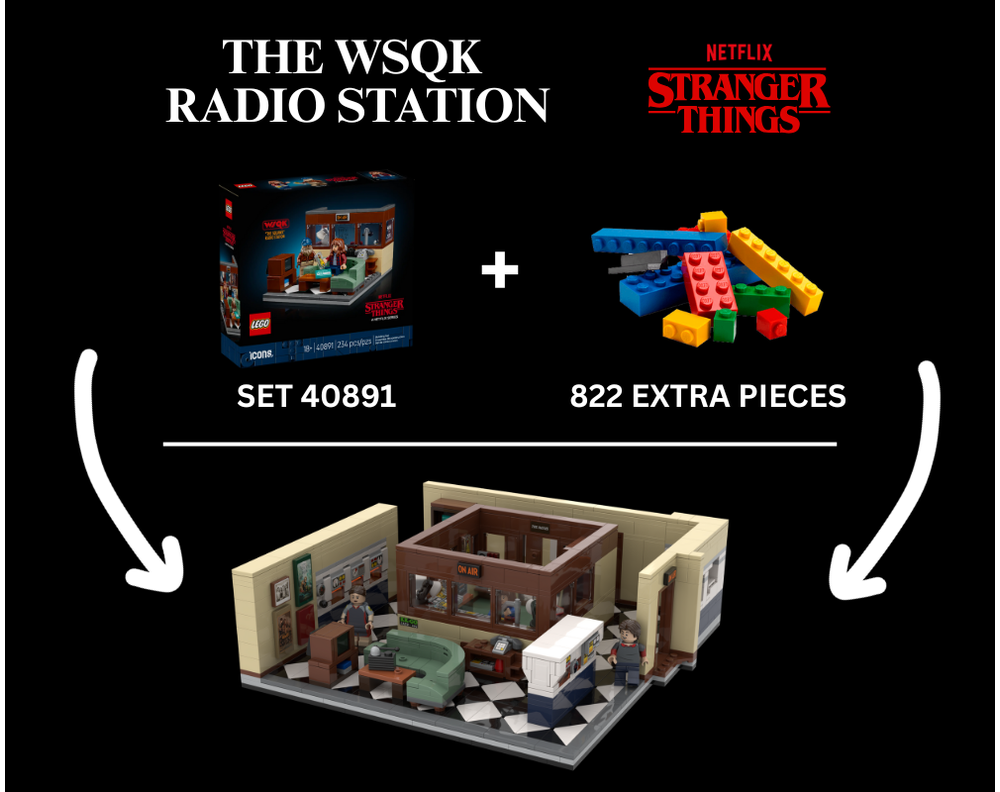 LEGO MOC-247327 Stranger Things: The WSQK Radio Station by ...