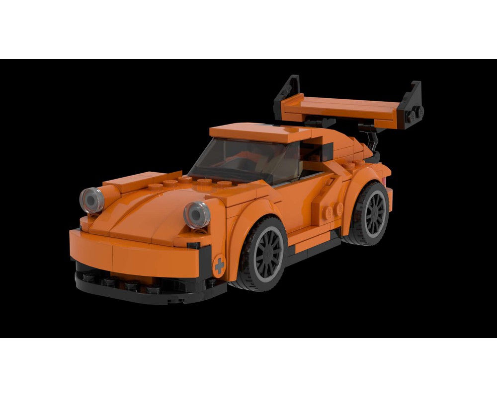 Lego Moc Porsche 911 Gt3 Rs By Fettefee Rebrickable Build With Lego