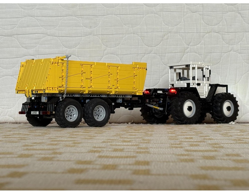 LEGO MOC-247367 Dump Trailer by JF551 | Rebrickable - Build with LEGO