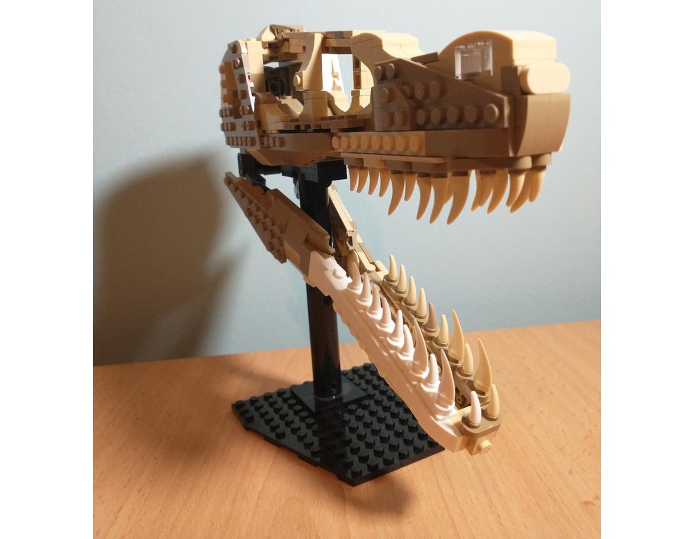 LEGO MOC-247412 Life Size Velociraptor Skull Fossil by Sionicus_Rex ...