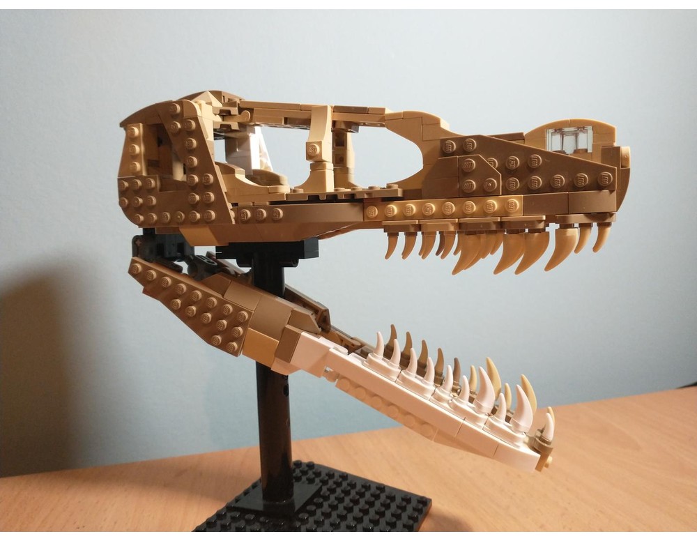 LEGO MOC-247412 Life Size Velociraptor Skull Fossil by Sionicus_Rex ...
