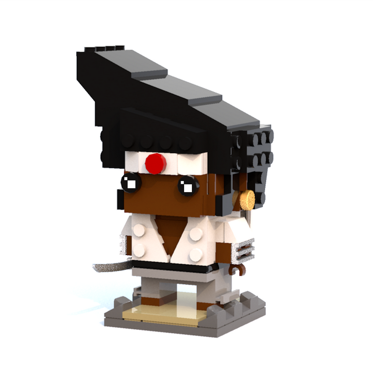 LEGO MOC Anime Samurai by Igor X | Rebrickable - Build with LEGO