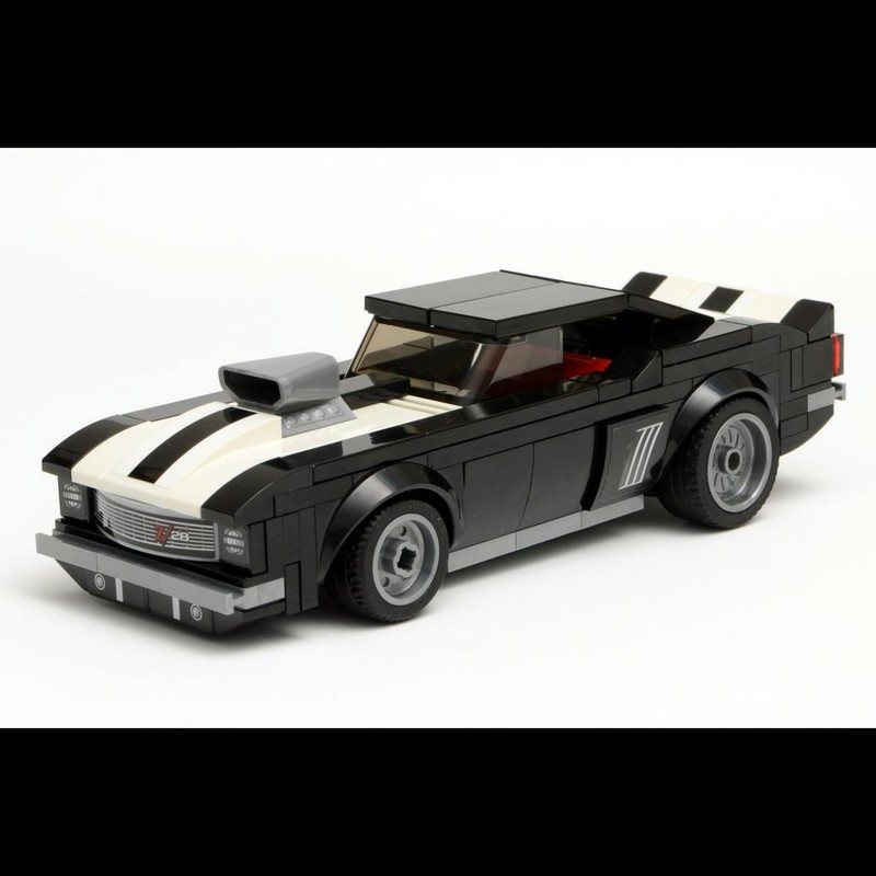 LEGO MOC-24753 1969 Chevrolet Camaro Z/28: 75874 Set Mod by
