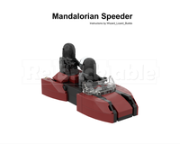 Mandalorian Speeder Moc Build 75449 Siege of Mandalore Battle Pack