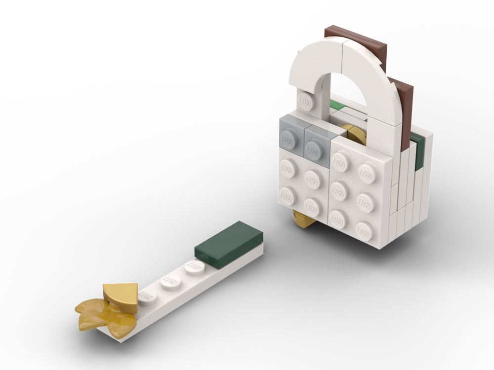 LEGO MOC-247612 40779 Working Lock by Rovel | Rebrickable - Build with LEGO