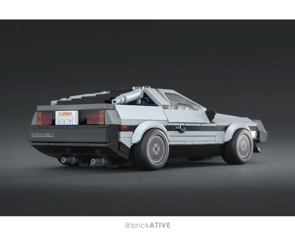 LEGO MOC-247624 Delorean by BrickAtive | Rebrickable - Build with LEGO