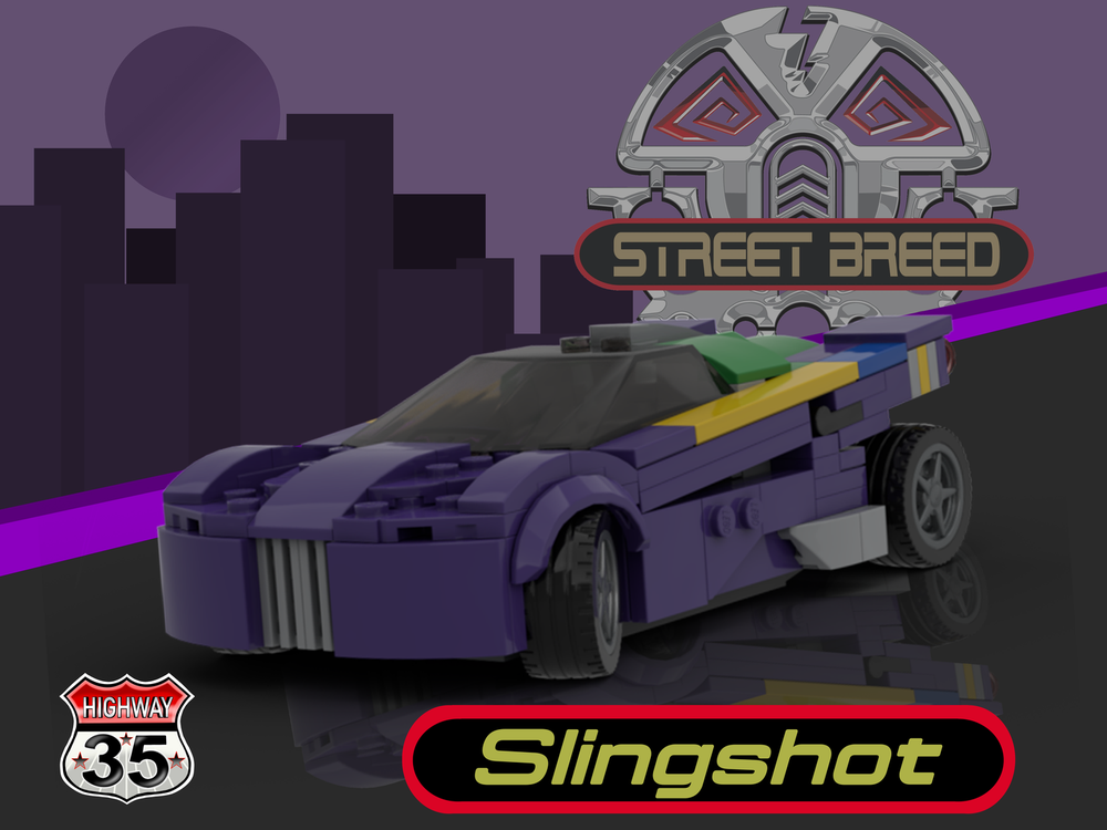 LEGO MOC-247640 Hot Wheels Highway 35 - Slingshot by Nitroxburner ...