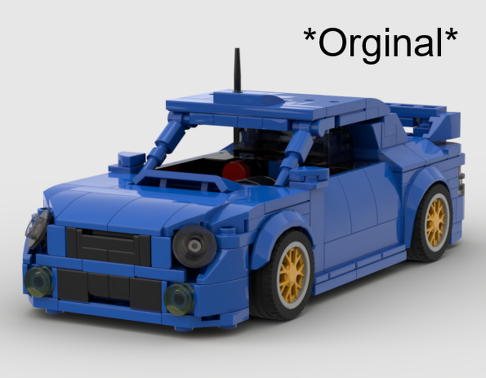 LEGO MOC Subaru Impreza WRX STI (Bugeye) by prohpo | Rebrickable ...