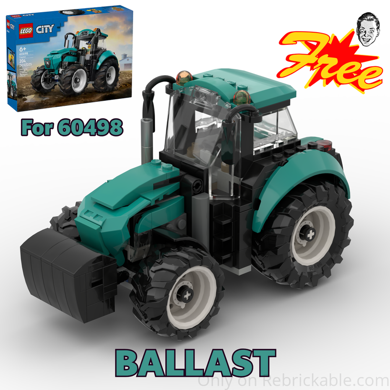 LEGO MOC-247734 Tractor Ballast by owenaviation | Rebrickable - Build ...