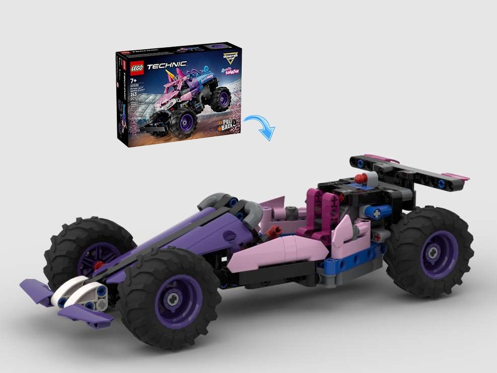 LEGO MOC-247751 Formula Racer 42220 Alternate Build by ErikGS