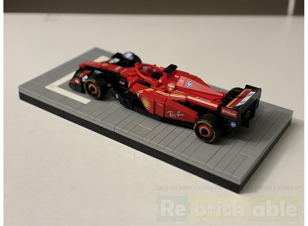 LEGO MOC-247756 F1 Grid Box by Revenge_Of_The_Brick | Rebrickable ...