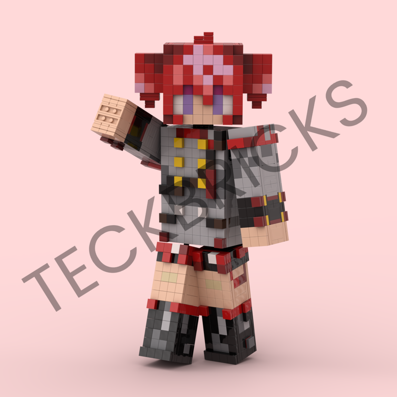 LEGO MOC-247763 Kasane Teto X MC skin by Teckbricks | Rebrickable ...