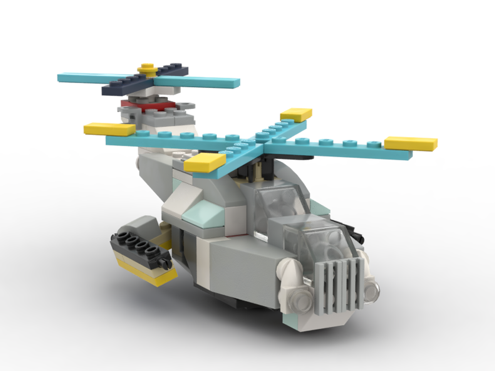 LEGO MOC-247815 Micro Heavy Chopper (alt for 10696-1 Medium Creative ...