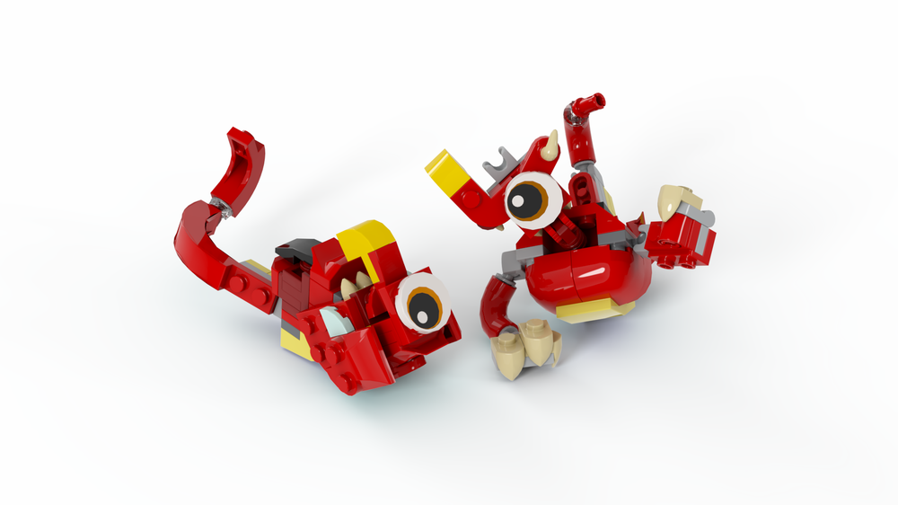 LEGO MOC-247854 Evolving Fiend - Stage 1 & 2 by Perlin | Rebrickable ...