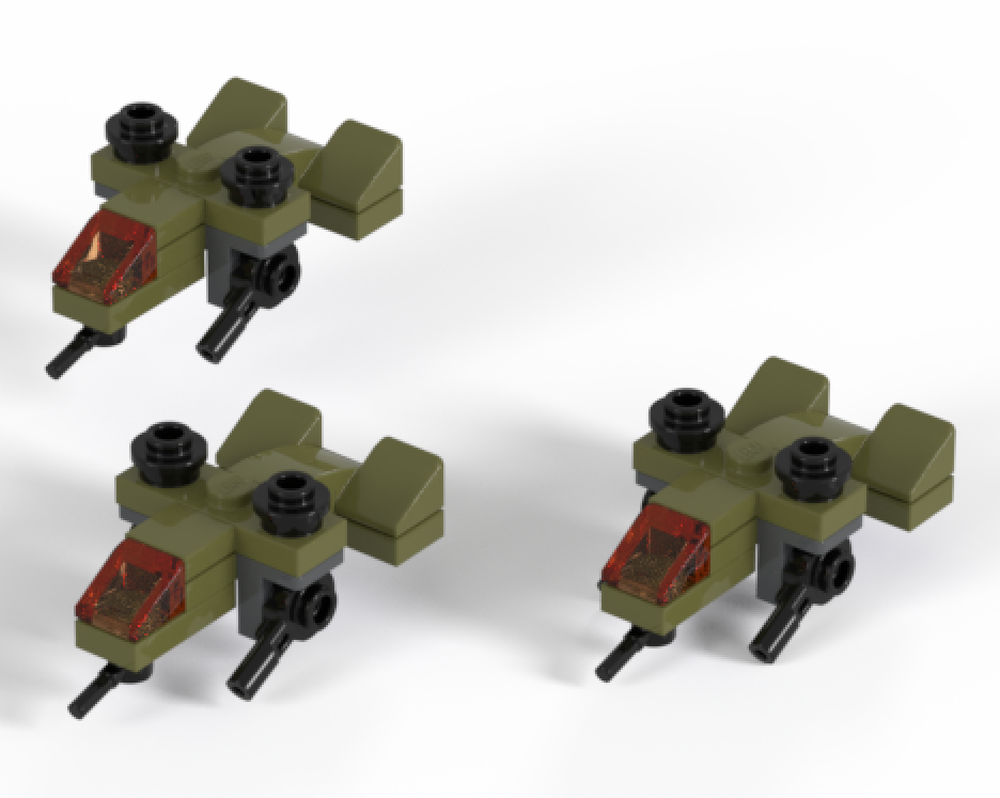 LEGO MOC-247856 Halo - Micro UNSC Sparrowhawks by masterchief7 ...