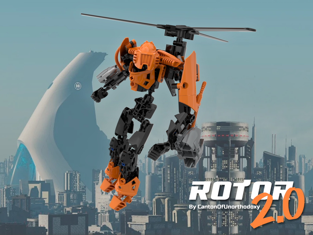 LEGO MOC-247887 Rotor 2.0 by CantonOfUnorthodoxy | Rebrickable - Build ...
