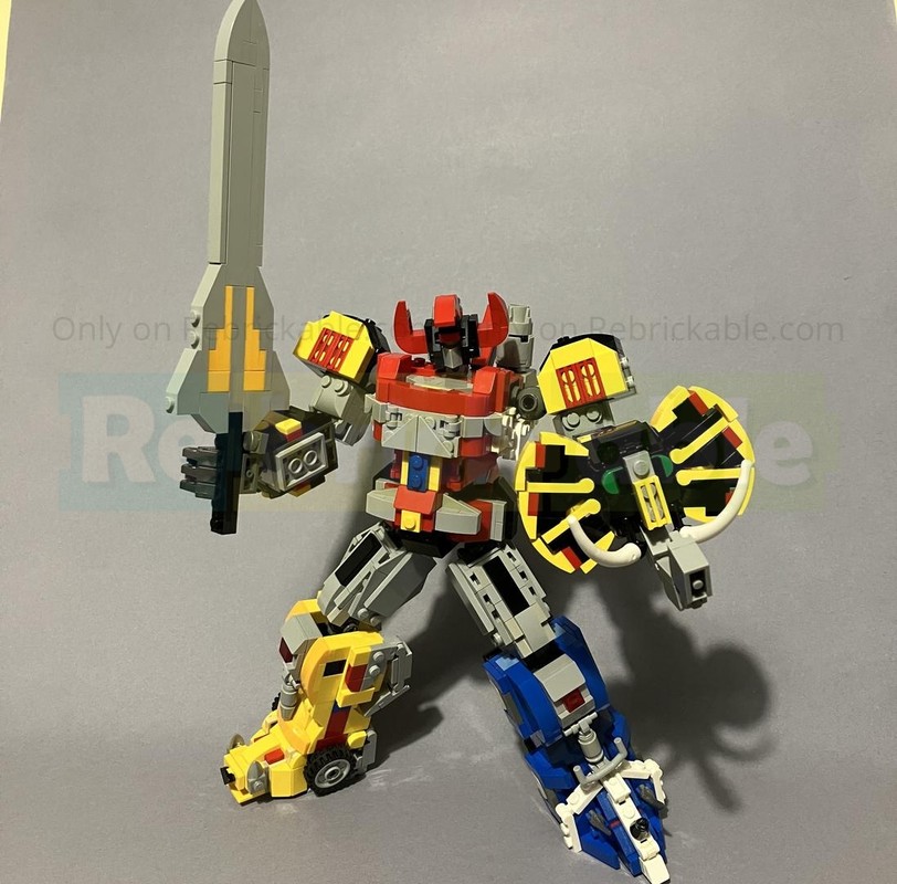 LEGO MOC-247923 MF-026 恐龍戰隊 大獸神 Power Rangers Megazord by TheLegoGuy31 ...