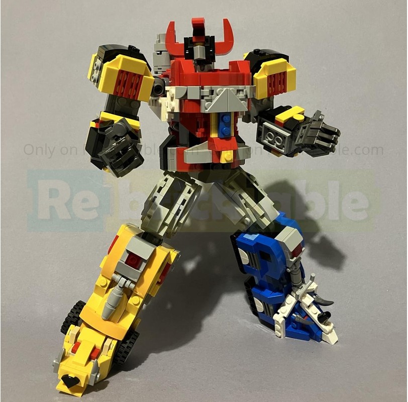 LEGO MOC-247923 MF-026 恐龍戰隊 大獸神 Power Rangers Megazord by TheLegoGuy31 ...