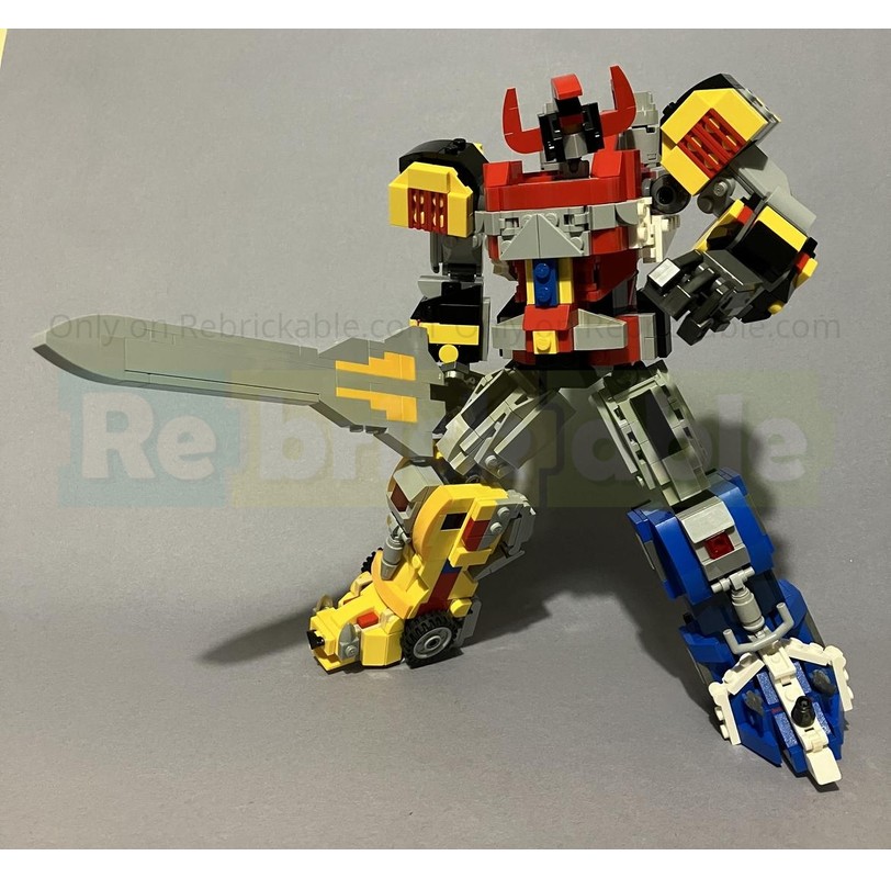 LEGO MOC-247923 MF-026 恐龍戰隊 大獸神 Power Rangers Megazord by TheLegoGuy31 ...